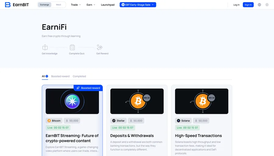 EarnBIT — EarniFi
