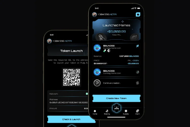 NOTAI — One-Tap Token Launch