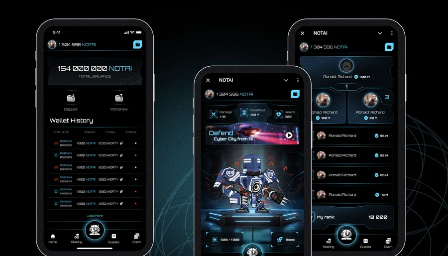 NOTAI — Telegram Mini App on TON