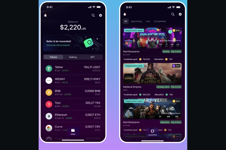 WePad — WeWay App – all-in-one DeFi superapp