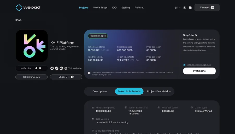 WePad — WePad – the launchpad