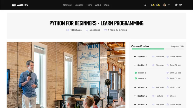 Marketplace, Ticketing & Streaming — Education & certification