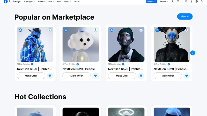 Marketplace, Ticketing & Streaming — NFT & digital-art marketplace
