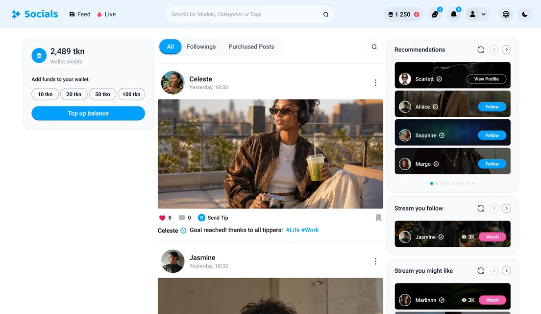 Social, SocialFi & Creator Platforms